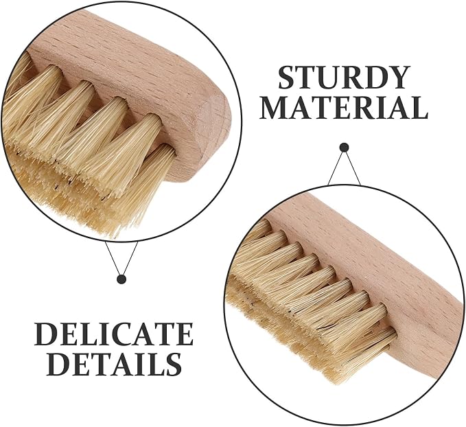 Toddmomy Ergonomic Holds Portable Outdoor Crevices and Bouldering Climbing Wall on Brush Tool with Long Handle Boar Bristles for Deep Cleaning Efficiency Scrubber Rock Chalk