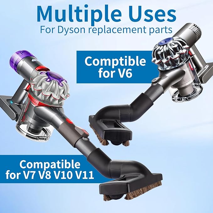 Upgraded Hardwood Floor Attachment Replacement for Dyson Vacuum Attachments, for Dyson hardwood floor attachment Compatible with V6 V7 V8 V10 V11 Cordless Vacuum Attachments
