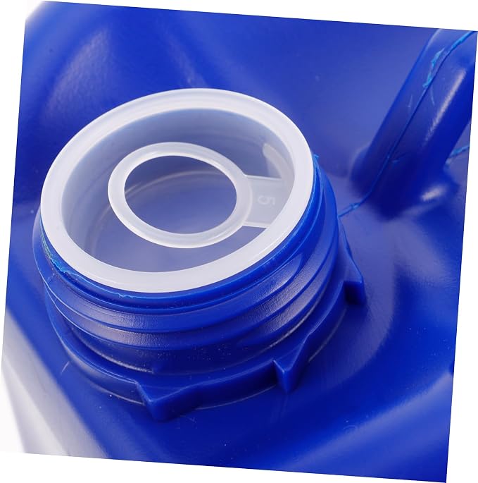 Stackable Water Storage Container Heavy Duty Food Grade Jug Lid and Spigot for Emergency Preparedness Oil Recycling and Versatile Liquid Storage