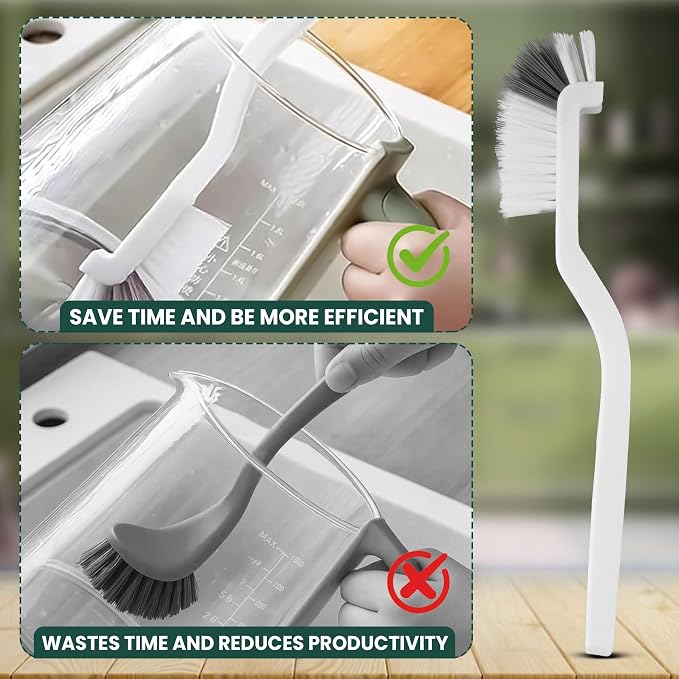 8 Pcs Crevice Cleaning Brush Set – Hard Bristle Cleaning Tools for Grout, Gaps & Narrow Spaces – Multi-Purpose Grout Brush, for Cleaning Bathroom, Shower, Window Tracks, Kitchen | Multi-Purpose Grout Brush for Bathroom, Shower, Window Tracks & Kitchen ...