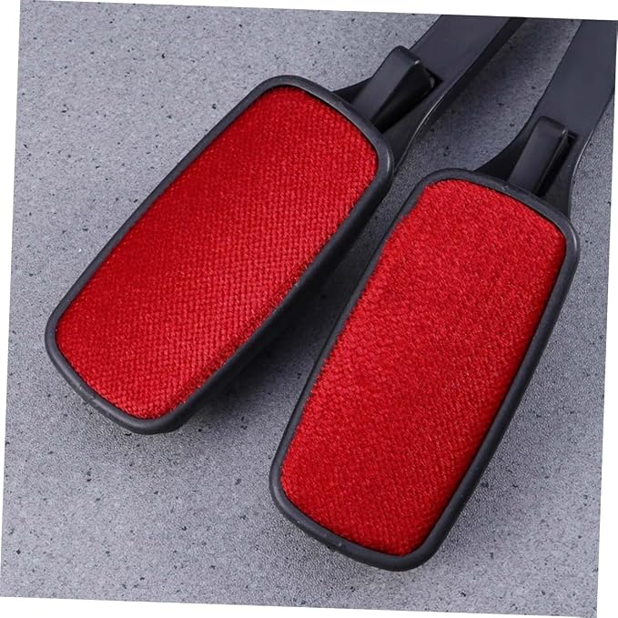 2pcs Clothes Dust Remover Lint Brush Pet Hair Remover Cleaner Static for Hair Removal Needs