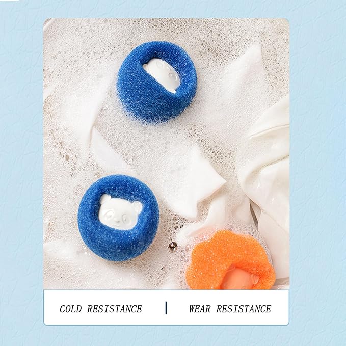 10 Pcs Box-Packed Pet Hair Remover for Laundry, Laundry Pet Hair Catcher, Washing Machine Hair Catcher, Washing Balls Dryer Balls for Clothing Dog Cat Pet Fur Remover（Orange+Blue） | Laundry Pet Hair Catcher, Washing Machine Hair Catcher, Washing Balls ...