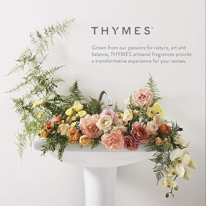 Thymes Home Fragrance Mist – Room Air Fresheners for Home Long Lasting – Air Freshener Spray – Premium Home Fragrance – Floral Notes of Rose, Peony, & Silken Vanilla (Kimono Rose, 3 oz)
