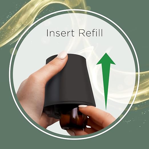 Air Wick Essential Mist Refill, 5 ct, Apple Cinnamon Medley, Essential Oils Diffuser, Air Freshener