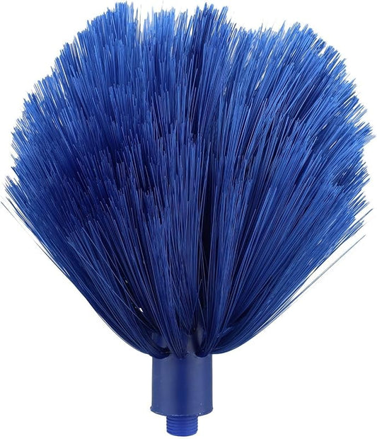 2 Pcs Extendable Feather Duster with Stainless Steel Pole, Microfiber Cleaning Brush for Ceiling Fans Blinds Cars and High Corners, 15.7 Inch(7a)