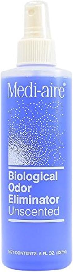 BARD HOME HEALTH DIV 577018U 8 oz. Medi-Aire Biological Odor Eliminator Spray Bottle, Unscented