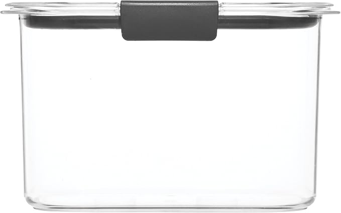 Rubbermaid Brilliance Pantry Storage Containers, 7.8 Cup and 12 Cup