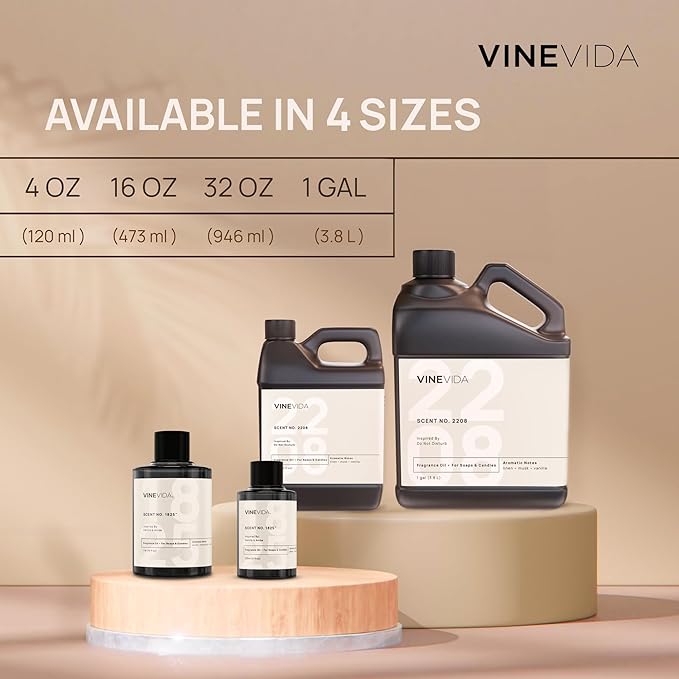 VINEVIDA (128oz) Hotel Fragrance Collection - Diffuser Oil - Inspired by Melia Hotels - Scent No.1009