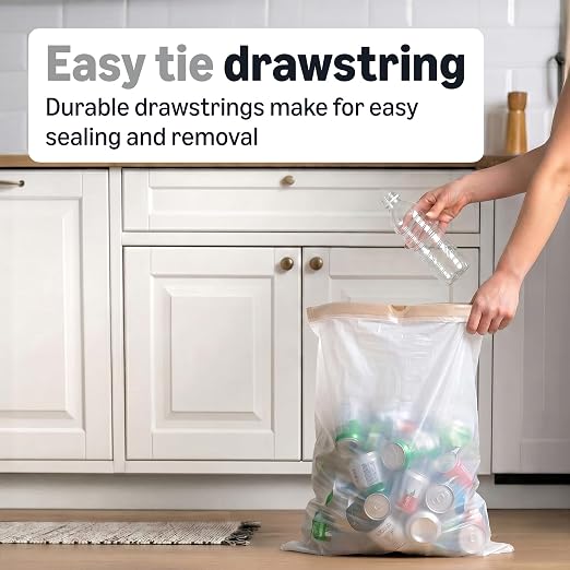 Amazon Basics 18G Compactor Bags - 18 Gallon - 50 Count - 2 Mil (Previously AmazonCommercial)
