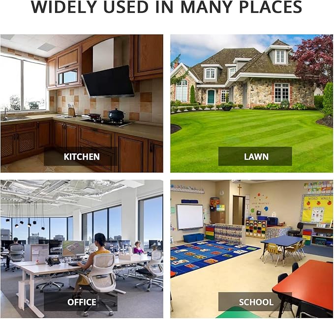 15 Gallon Drawstring Trash Bags, 102 Count, Black | Large, Heavy Duty, Thicken Plastic Tall Kitchen Garbage Bags for Kitchen Office Lawn Yard