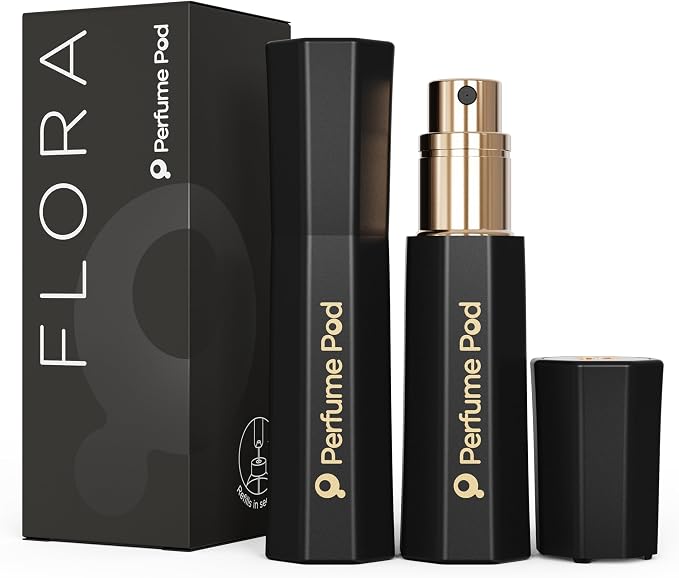 Perfume Pod FLORA Perfume Atomizer POD-FLORA-Black