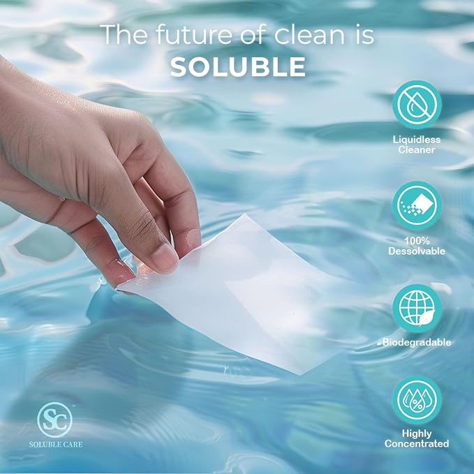 Laundry Detergent Sheets + Cleaning Sample Pack, Fresh Scent | 180 Loads, Includes 4-Sheet Sample Pack, Ultra-Concentrated, Works in Hot & Cold Water, Home & Travel