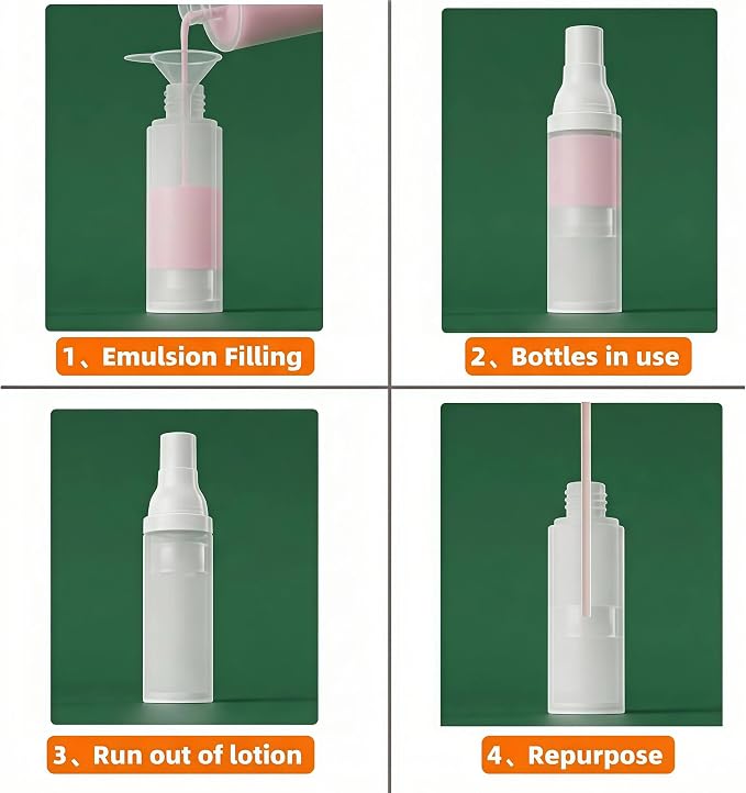 360° Angle - Work Small Spray Bottle 1oz Travel Size Spray Bottle | Refillable Leak Proof Mini Travel Bottles TSA Approved For Perfume Toner Hair spray Facial Moisturizing | 1oz/30ml, 4pack