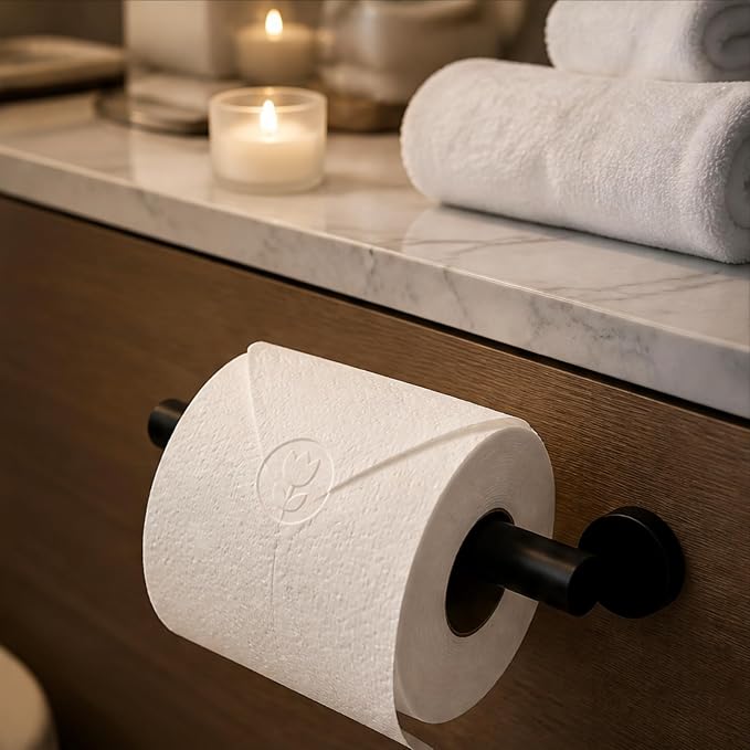 Toilet Paper Stamp Seal Press, Floral Embosser with Water Reservoir | Floral stamp, 1.18 in toilet tissue embosser for guest rooms, staging, housekeeping