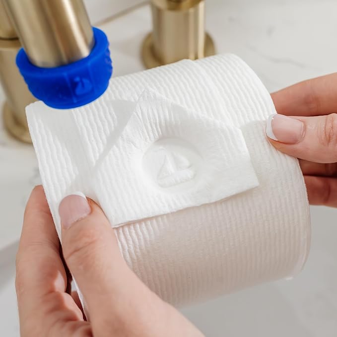 Toilet Paper Stamp Nautical (Sailboat) - Add a Unique Personal Touch to Your Bathroom Decor! Enhance Your Home Decor. Ideal for Housekeeping, Hotels, Rentals, Home Staging Decor