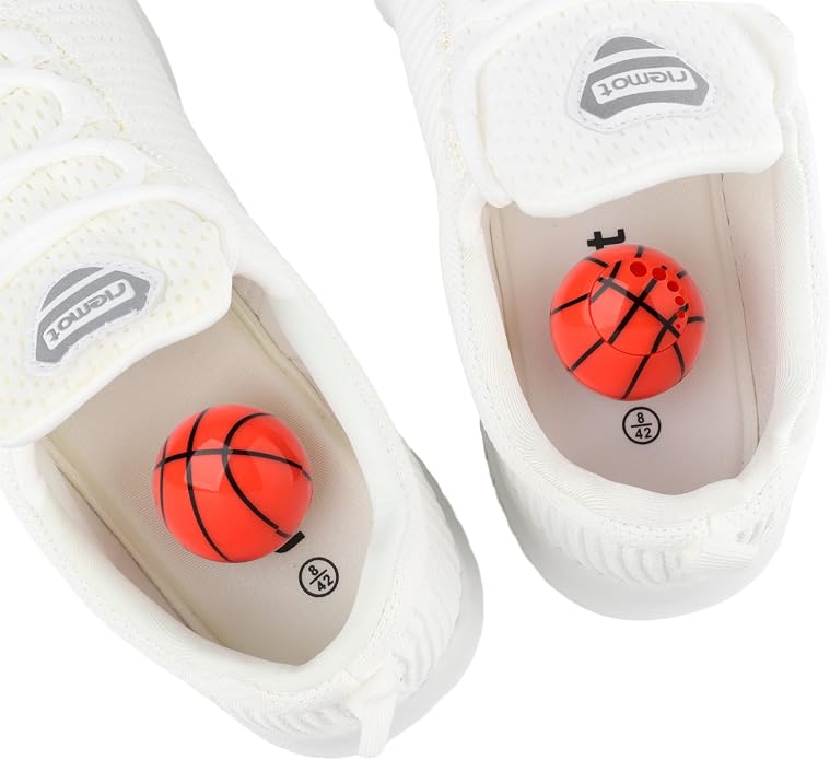 TIESTRA Shoe Deodorizer Balls (6 Pack) – Odor Eaters for Sneaker | Odor Eliminator Air Freshener for Closet, Locker, Gym Bag