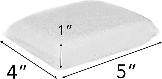 Professional Microfiber Sealer Applicator Pad – The Perfect Tool to Apply Sealer to All Natural Stone and Tile Like Marble, Granite, Concrete & Slate (White)
