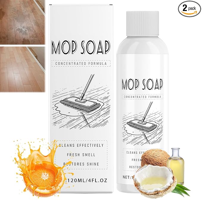 Yicengy Mop Soap Scented, Highly Scented Mop Soap, Mop Soaps For Floor Cleaning,Multisurface Bathroom & Kitchen Cleaner Supplies (1)