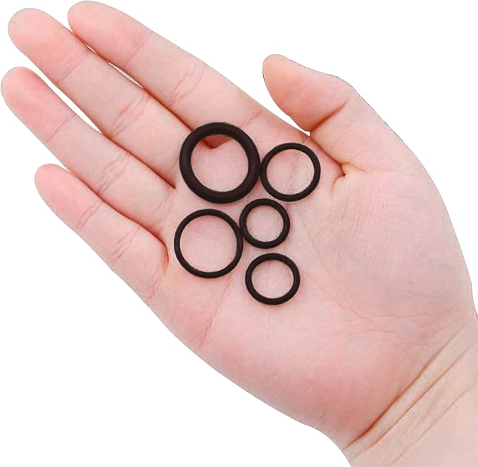 PWACCS High Pressure Washer O Ring Kit, 100 Pieces, Replacement Rubber Ring | For Power Washer Pump, Coupler, Adapter, For Hose, Gun and Nozzle