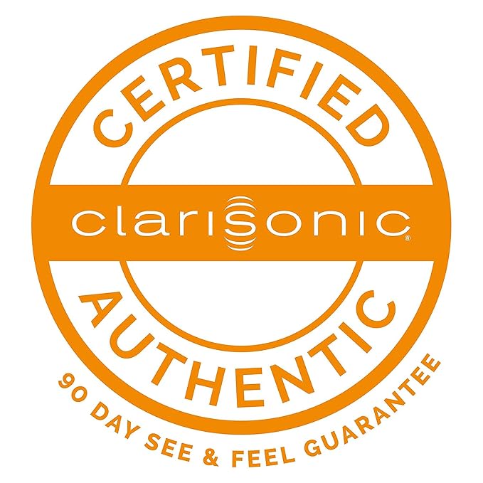 Clarisonic Deep Pore Facial Cleansing Brush Head Replacement Compatible with Mia 1, Mia 2, Mia Fit, Alpha Fit, Smart Profile Uplift and Alpha Fit X, 2 Pack