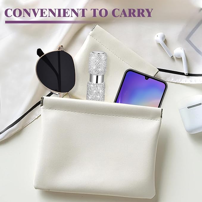 Portable 8ML Cologne Luxury Perfume Travel Refillable Bottle, Travel Size Perfume Refill Atomizer Bottle,Mini Spray Bottle Empty for Refill