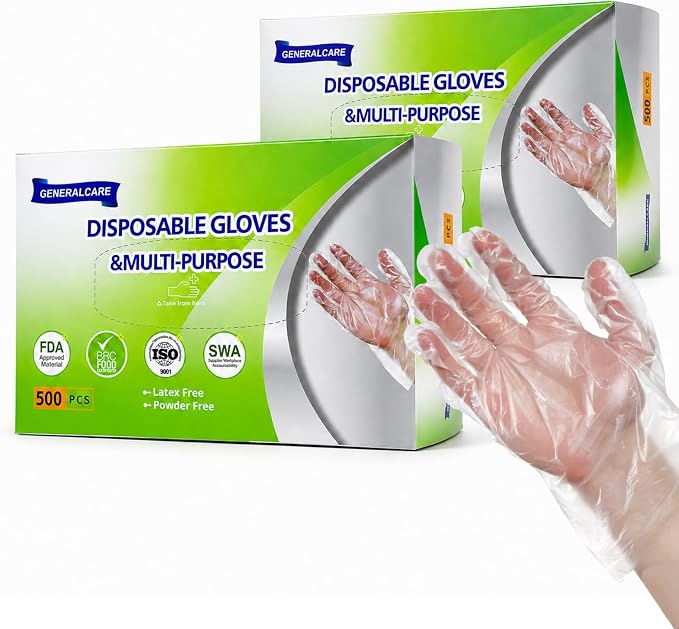 Disposable Plastic Gloves Food Handling Service Gloves Disposable For Cooking