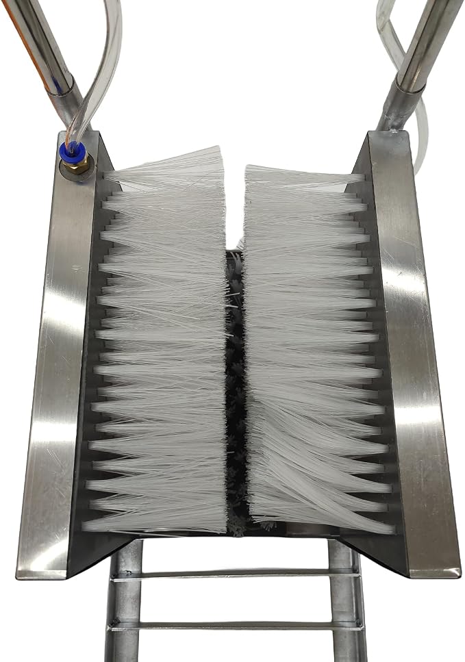 Livestock Farm Boot Washer for Mud Stainless Steel Outdoor Boot Scrubber Multifunctional Rain Boot Cleaning Brush