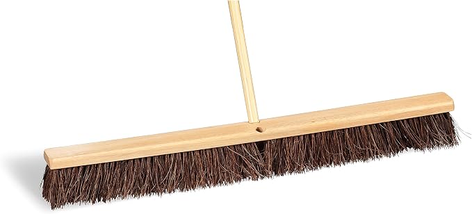 Coastwide Professional 36 Inch Push Broom Head, Palmyra | Durable bristles for sweeping floors in offices and facility common areas.