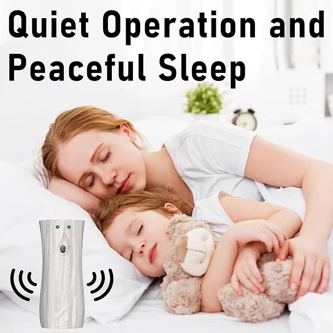 Automatic Air Freshener Spray Dispenser with Remote Control 2-Pack, BHW