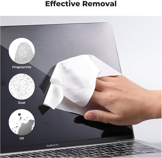 K&F CONCEPT Vacuum Packaging Microfiber Cleaning Cloths X20,for Glasses | Whtie,High-Efficiency Cleaning,Safe to Use,Washable Reusable,Easy to Carry,for TV Screen Laptop Computer iPhone filter,MC03
