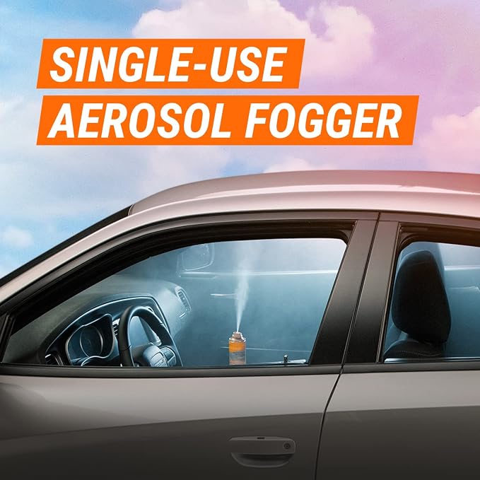 Armor All FRESH fx Rapid Odor Eliminator, Fogger Car Air Freshener, 3 Pack | Tranquil Skies scent with odor elimination technology freshens interiors and vents; 1.5-ounce car odor remover