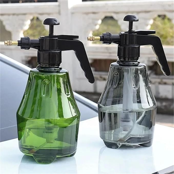 Pump Sprayer | 1.5/2.0/3.0L Car Washing Pressure Spray Pot Auto Clean Pump Sprayer Pressurized(0.8L White)
