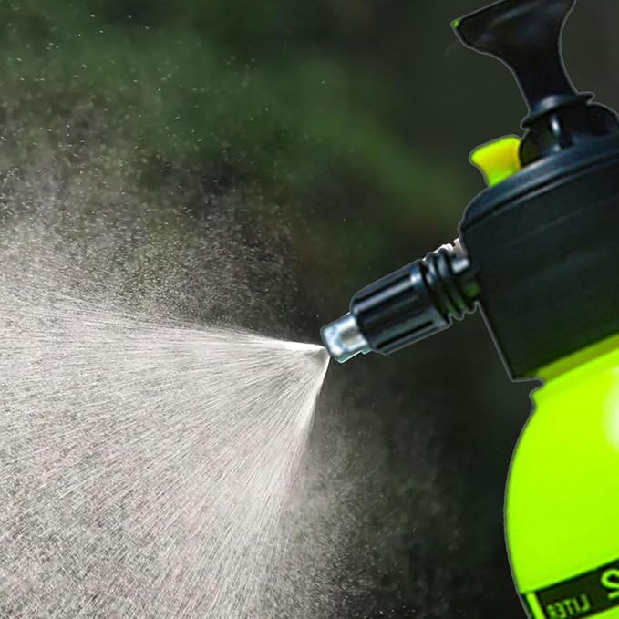 Foam Nozzle - Manual Pressurized Sprayer Pump | Water Bottle Spray Nozzles | Snow Foam Lance for Car Wash Automotive Detailing Rims Engine Compartments and Garden Watering Cleaning Tool