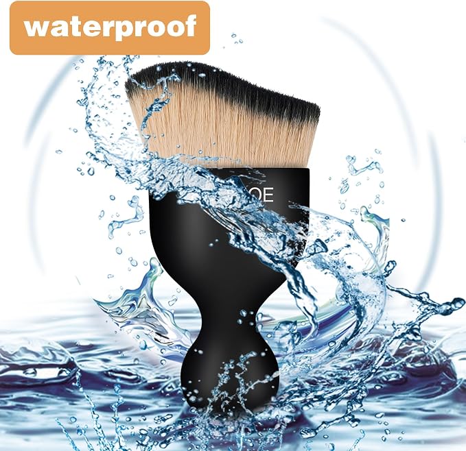 Car Detailing Brush for Interior Dusting and Air Vents,BK Brown | Soft synthetic bristles clean dashboards, vents, and consoles. Lightweight PP handle is suitable for dry or wet use.
