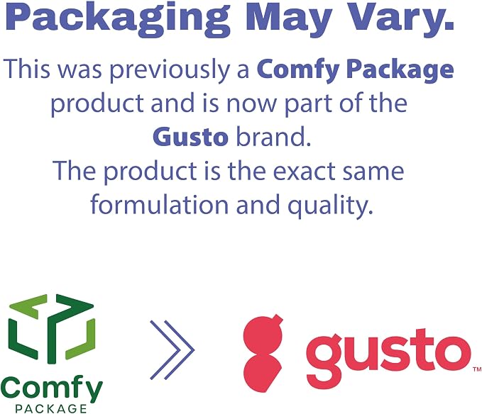 Comfy Package Synthetic Vinyl Blend Disposable Plastic Gloves Non-Sterile, Powder & Latex Free