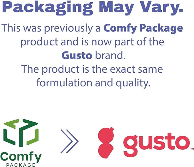 Comfy Package Synthetic Vinyl Blend Disposable Plastic Gloves Non-Sterile, Powder & Latex Free