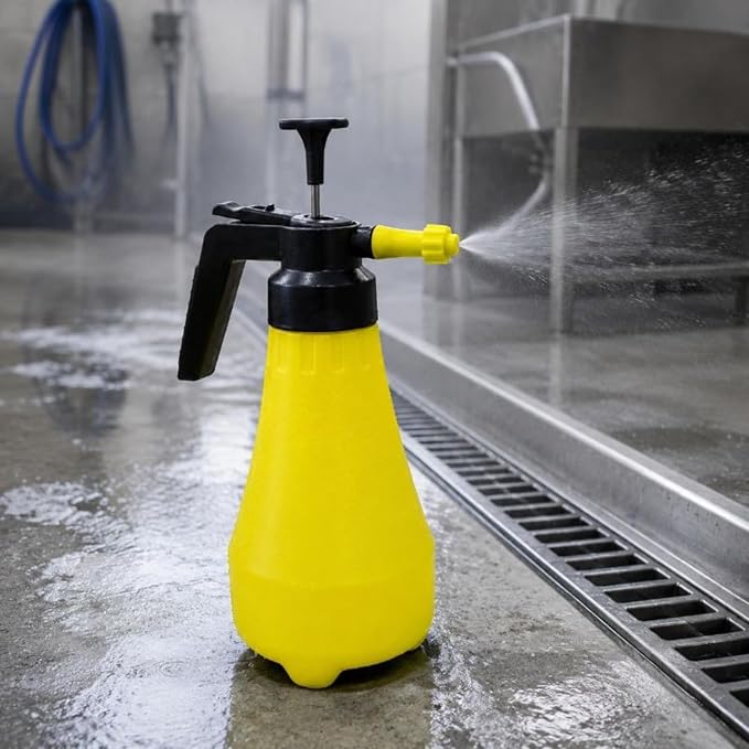 Pressurized Spray Bottle Translucent Hand Pump Handheld Pump for Gardening