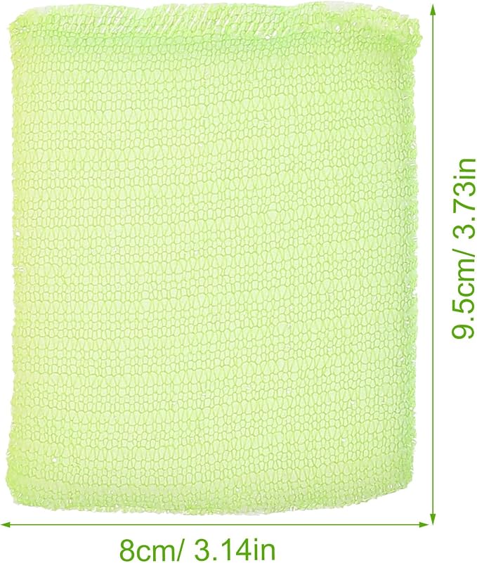 jojofuny 4 Pieces Kitchen Scrubber Sponges Non-Scratch Microfiber Cleaning Pads for Dishes and Hard Surfaces, Assorted Colors for Household Kitchen Cleaning