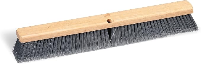 Coastwide Professional 24 Inch Push Broom Head, Polypropylene | Durable bristles for sweeping floors in offices and facility common areas.