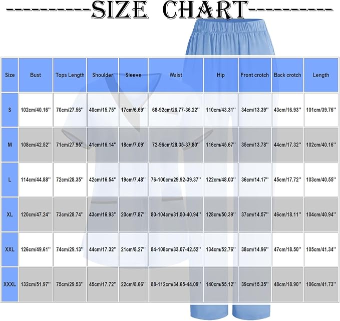 2026 Housekeeping Uniform Cleaning Uniforms - Button V Neck Top & Pants with Multi Pockets - Scrubs for Women