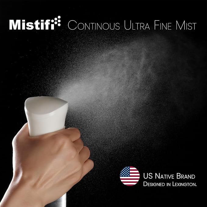 Mistifi Continuous Ultra Fine Mist Spray Bottle (2PCS 200ml, Pretty Princess)