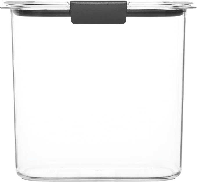 Rubbermaid Brilliance Pantry Storage Containers, 7.8 Cup and 12 Cup