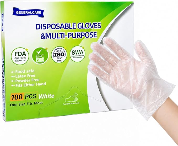 Disposable Plastic Gloves Food Handling Service Gloves Disposable For Cooking