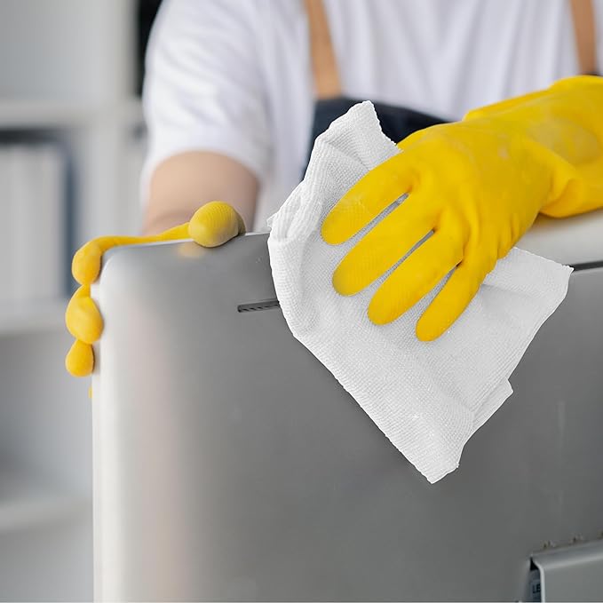 Avalon Towels Microfiber Cleaning Cloths (Value Pack of 24) - Size 12 x 12 Inches, Highly Absorbent Cleaning Rags, Lint Free, Reusable and Washable, Microfiber Towels for Cars