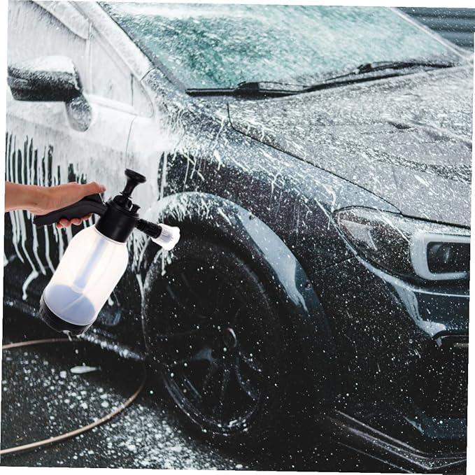 Alipis High Pressure Foam Sprayer Adjustable Nozzle Portable Wash Detailing Tool for Efficient Grime Removal and Luxurious Foam Coverage