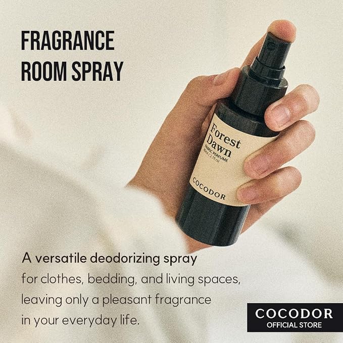 COCODOR Fragrance Room Spray/Flower Garden/ 8.4oz(250ml) / Made with Essential Oils, scented room closet fabric odor eliminator spray