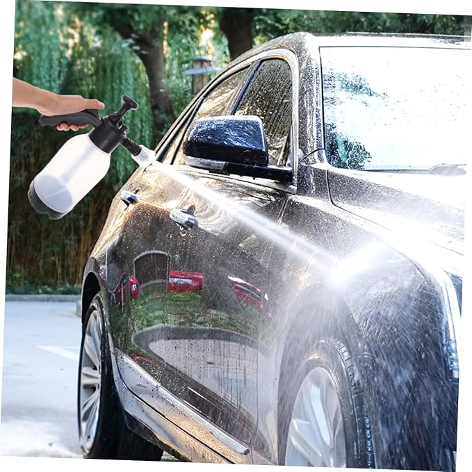 Alipis High Pressure Foam Sprayer Adjustable Nozzle Portable Wash Detailing Tool for Efficient Grime Removal and Luxurious Foam Coverage