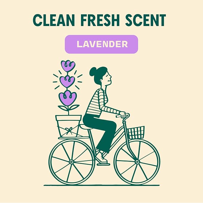 Aunt Fannie's Ultra Concentrated Vinegar Floor Cleaner, Lavender, 64 oz | Makes Up to 32 Gallons, No Rinsing, Safe for Sealed Tile Vinyl Hardwood Laminate & Linoleum, Kid and Pet Safe, Made in USA