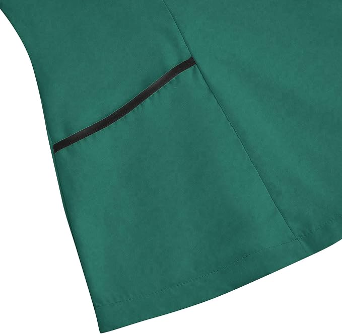 Housekeeping Uniforms - Women Lightweight Stretchy Scrubs for Cleaning Job, Breathable & Easy Care & Moisture-Wicking