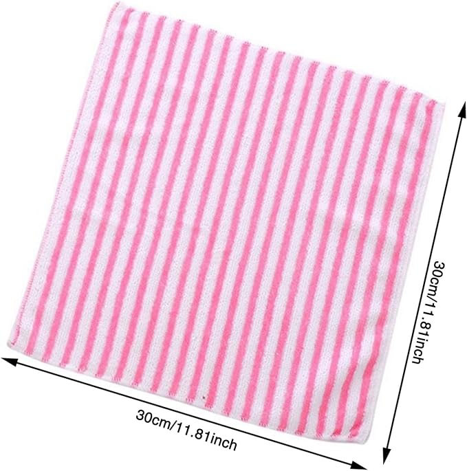 Microfiber Cleaning Cloth,5PK,11.8"x11.8",Ultra Soft Highly Absorbent Kitchen Towels Set,Reusable Streak-Free Lint-Free Cleaning Towels,Cleaning Rags for Window Car Kitchen Home
